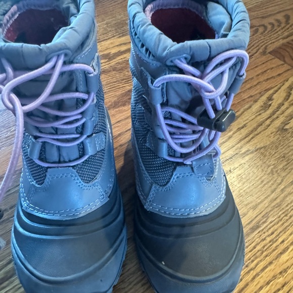 North face snow boots little kid size 12 - Picture 3 of 5